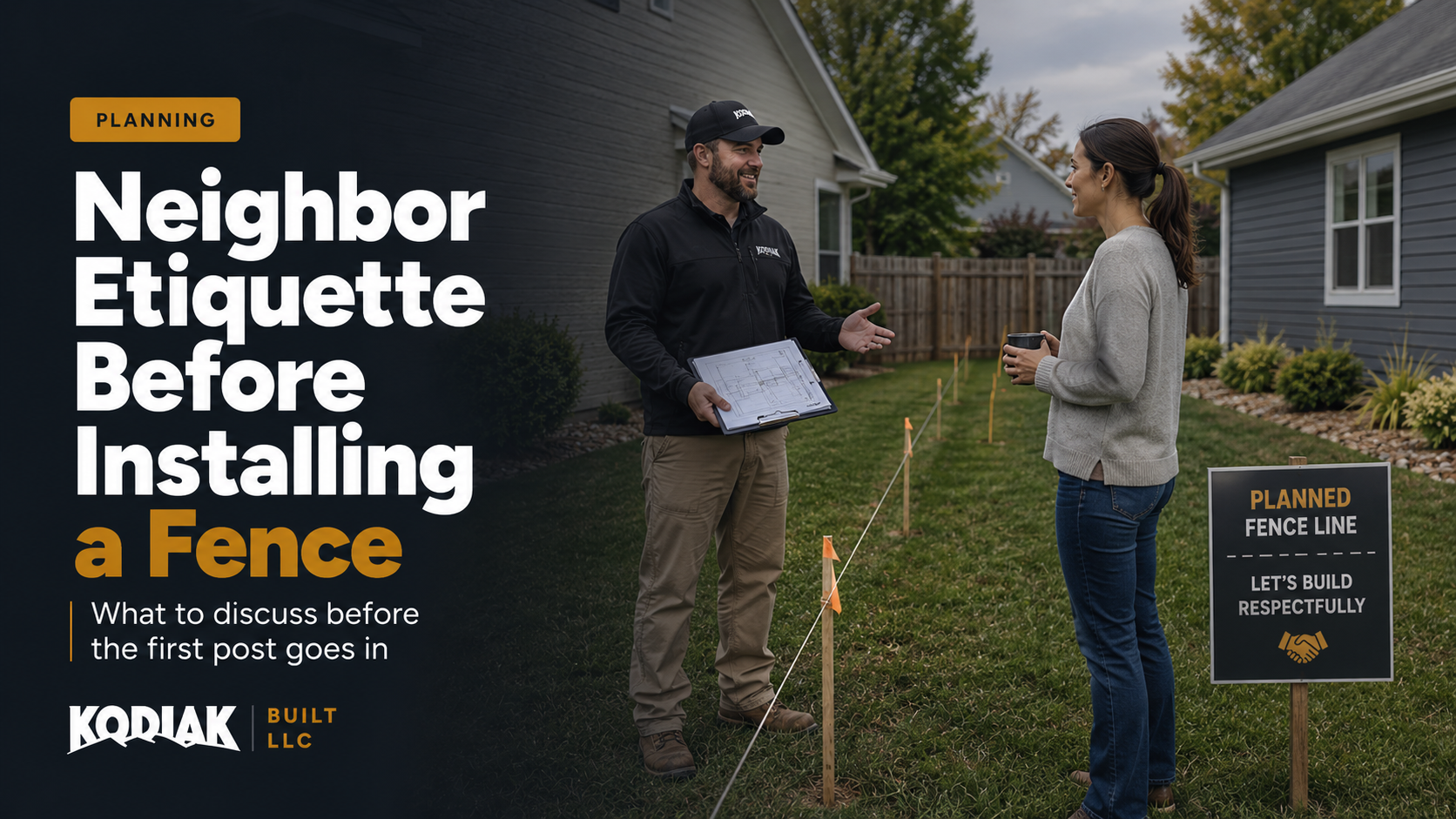 Neighbor Etiquette Before Installing a Fence