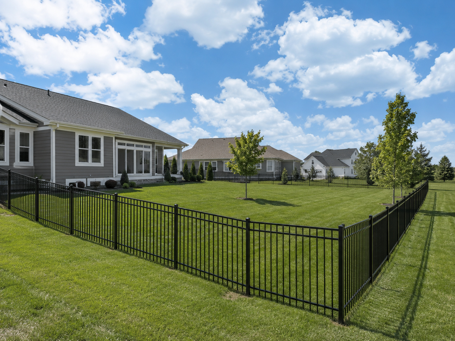 Pool Fencing fence project 1 in Green Bay, WI